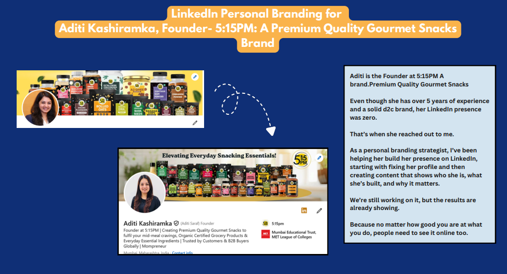 LinkedIn content strategy and calendar example